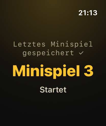 Schritt 8: Tipp auf „Ja“ und spiel das nächste Minispiel.