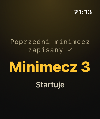 Krok 8: Dotknij „Tak” i graj kolejny minimecz.