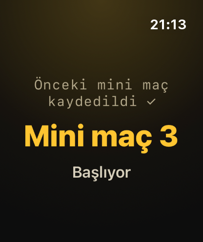 Adım 8: «Evet»e dokun ve sonraki mini maçı oyna.