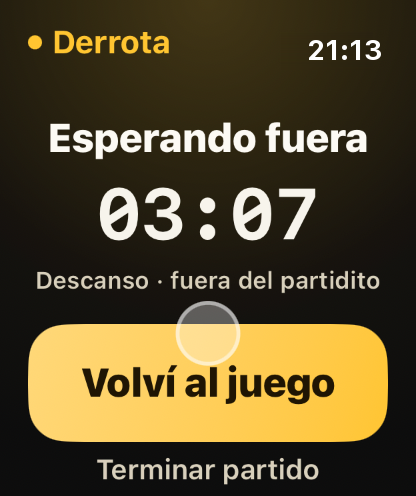 Paso 6: Vuelve al campo con un toque.