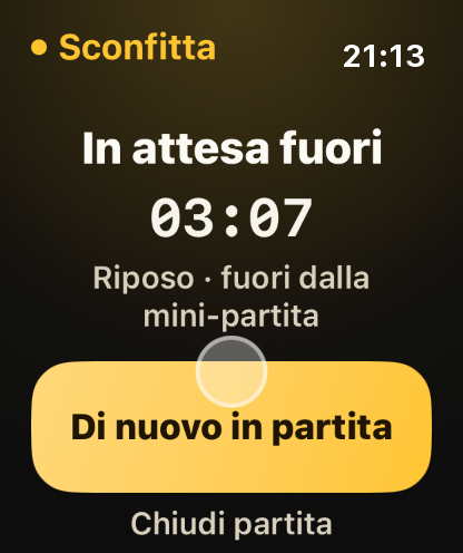 Passo 6: Torna in campo con un tocco.